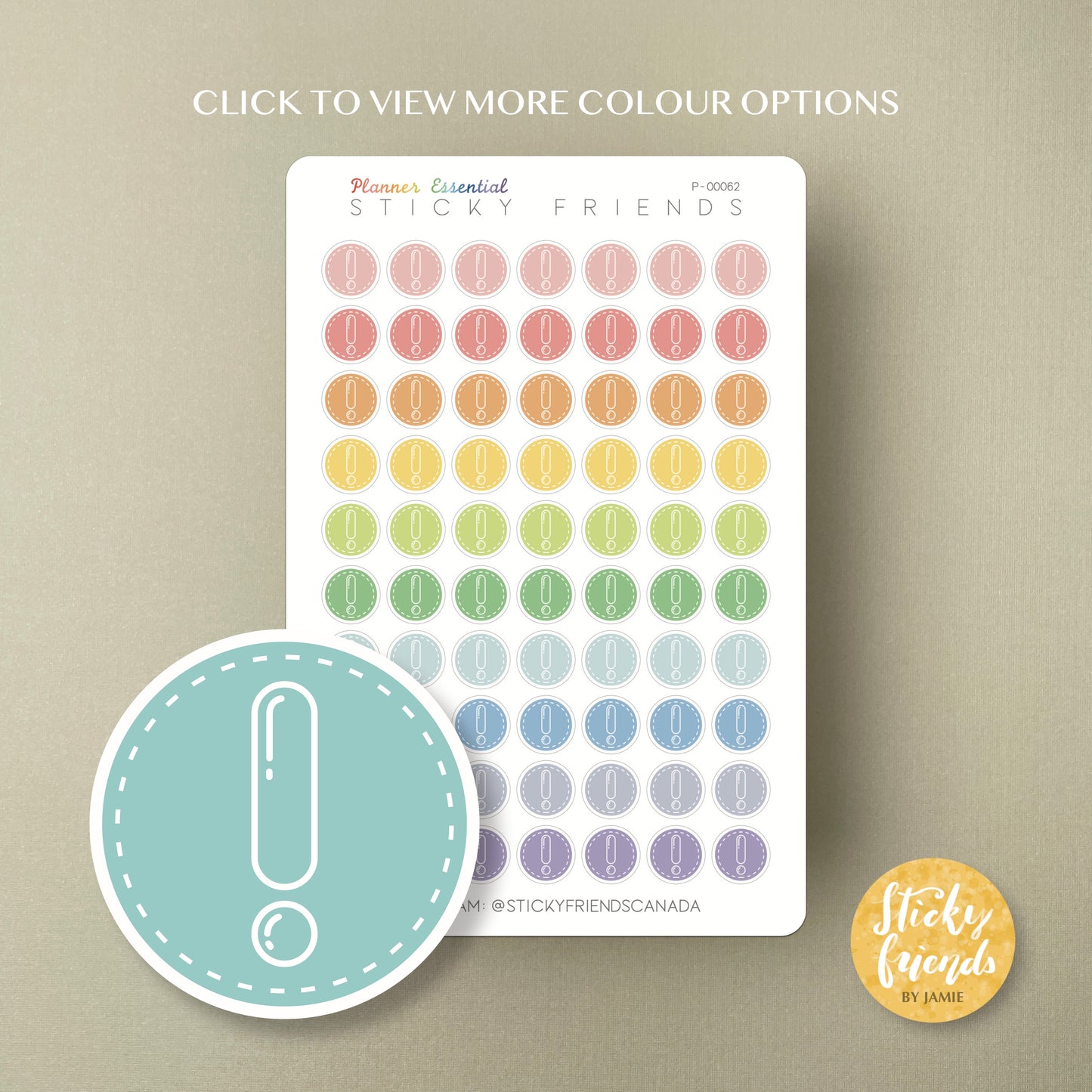 Exclamation Mark | Icon Stickers